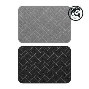 발판 주방 발매트 복사꽃 방수 디자인 세련된 미니 패턴 욕실 헤링본