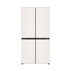 LG전자 오브제컬렉션 4도어 냉장고 미스트 베이지 H875GBB111