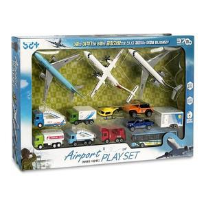 반디 에어포트 13종 플레이 세트 공항버스 비행기 모형 장난감