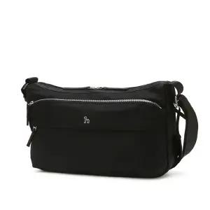 갤러리아 헤지스핸드백 HJBA5E715BK [아이코닉 나일론] 나일론 로고 크로스백