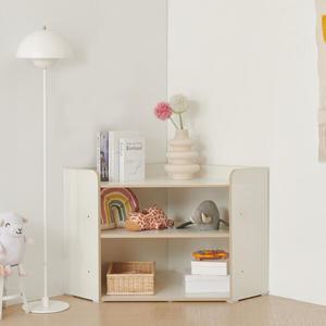 아이앤 아스토 2단 코너형 수납 책장 DO