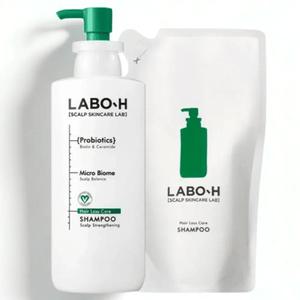 라보에이치 탈모 완화 샴푸 두피강화 400ml+리필400ml LABO H