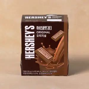 [매일유업] 허쉬 쵸콜렛 드링크(235ml*4개) 940ml