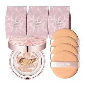 Age20s 핑크다이아팩트 기획세트 23호(케이스1+리필3+퍼프4)