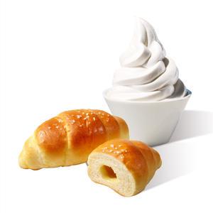 [투썸] 소금 버터빵 (1ea) + 요거트 아이스크림