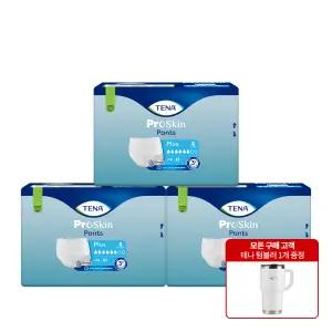 테나 언더웨어 플러스 소형 14입x3팩(42매) + 빈다텀블러 1개 요실금팬티 성인용기저귀