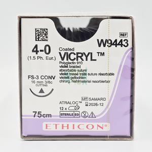 에치콘 봉합사 바이크릴 4-0 W9443 / Ethicon Vycryl