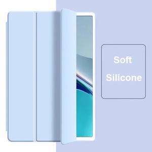 레노버 탭 10.1 2025 TB311FU K10 2nd 인치 스마트 스탠드 보호 커버 자동 슬립 웨이크 용 소프트 실리콘