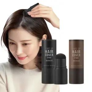 맥퀸뉴욕 페이크업 헤어 커버스틱 2.5g 2컬러 중 택1 /자연스러운 헤어틴트 새치 흑채 흰머리