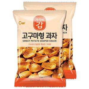 청우식품 고구마형 과자 120g 2번들 10개 (총 20개) 박스