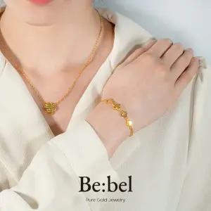 순금팔찌 7.5g(2돈 두돈) 24k 여자 디자인 여성 플라워 비벨