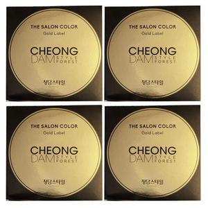 청담스타일 포레스트 더 살롱 컬러 골드라벨 순수 염색약 염모제 밀크 와인 초코