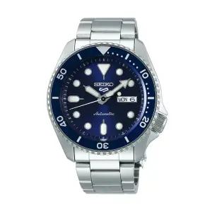 세이코 남성 남자 블루 파랑 실버 오토매틱 메탈시계 SRPD51K1