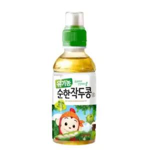 코코몽 유기농 순한 작두콩차 외출용 소풍 어린이집 유치원 200ml 24개
