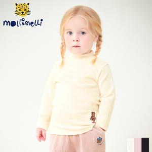 [몰리멜리] 베어리반폴라티셔츠