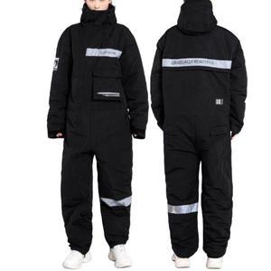 오토바 이방한복 방한용품 라이더복 우주복 블랙패딩안감