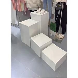 디피 박스 사각 소품 스툴 졸작 촬영용 스튜디오 레드