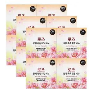 온더바디 플라워 로즈 휘핑 비누 90g 4개입 x 3개