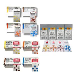 보청기 배터리 3대 브랜드전 지멘스 시그니아 레이오백 에너자이저 버나폰 10번 13번 312번 675번