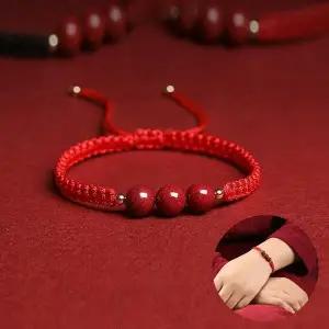 신비로운 액막이 경면주사 삼재팔찌