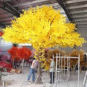 은행나무 모형 인조나무 조경 대형 단풍 장식품 모형