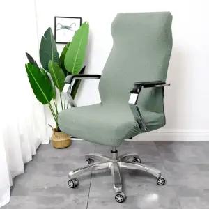 일체형 사무실 의자커버 고탄력 패브릭 시디즈 대형 컴퓨터 사무용 의자 리폼 커버 세탁가능