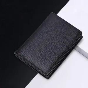 가죽명함지갑 남성 명함지갑 카드 홀더 대용량 미니사이즈