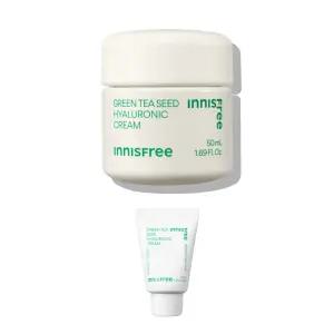 이니스프리 그린티 씨드 히알루론산 크림 50mL + GIFT
