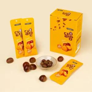 스낵24 달콤맛밤 달밤 10개입 맛밤