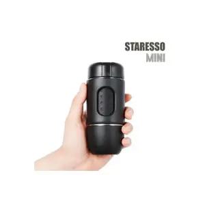 더 뉴 스타레소 미니 휴대용 커피머신 캡슐머신 블랙 sp200m 트래블 네스프레소캡슐 호환용 분쇄커피사용