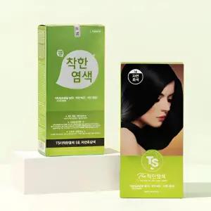 TS 더 착한 PPD없는 염색약 120g 2개입 [자연흑색, 자연흑갈색, 연한갈색 중 택1]