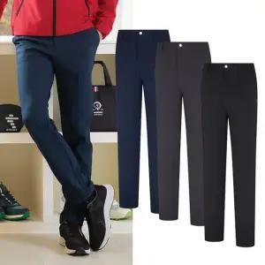 무료배송[비티알공식]남성 겨울 기모본딩 스판 골프 바지