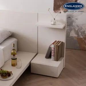 잉글랜더 바우 크림화이트 침실 협탁(바우 침대구매시 무료배송)