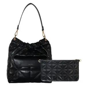 [더로직] 퀼팅 체인 4way 백 (블랙)