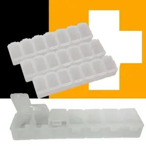 7분할 알약통 케이스 4통