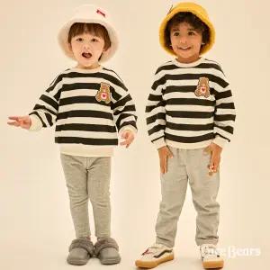 스트라이프왕기모맨투맨티셔츠