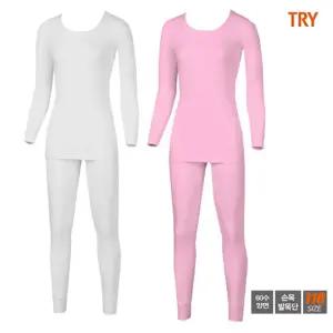 홈란쥬 트라이 여성 60수 고급면100% 노빌리티 추동내의 J05