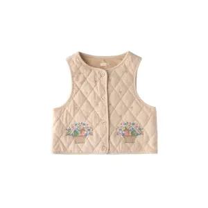 [롯데백화점]아꽁떼 아꽁떼 룰라비_자수퀼팅베스트