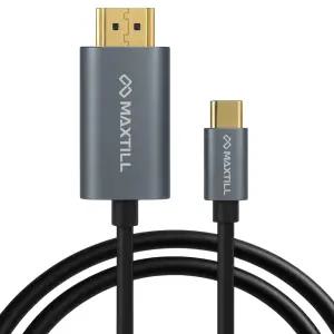 맥스틸 MC-CH C타입 to HDMI 모니터 연결 케이블 3M 선 미러링 스마트폰 노트북 영상 티비 OTT