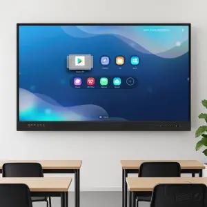 PJM-Board 65 EDU 65형 전자칠판 벽브라켓형 / 교육 회의용 / 터치보드 / Android / 듀얼펜 / 분할화면