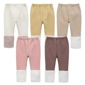 [그린베베] 영유아 겨울용 데일리 베어 기모바지/아기옷/유아바지/실내복/외출복/KC인증/국내생산