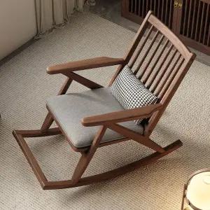 북유럽 고급 흔들의자 1인 스윙체어 락킹 거실 안락