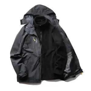 스키복 상의 점퍼 남성 오토바이 지퍼 방풍 스노우보드 방한복