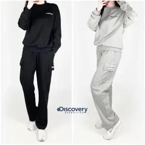 디스커버리 가을 라운드 트레이닝복 세트 남녀공용