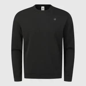 [르꼬끄](센텀시티점)유니 레귤러핏 기모 폴리스판 맨투맨 남녀공용(QQ413EFSN1_BLK)