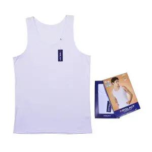 소프트 면100수 광택 남성 백색 런닝 1매 속옷 민소매런닝