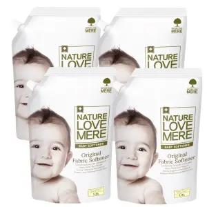 네이쳐러브메레 아기섬유유연제 리필형 1300ml 4팩