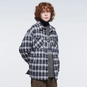 갤러리아 아웃도어프로덕츠 공용 체크 패딩 셔츠  WO136TJPGZ04