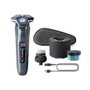 필립스 SkinIQ 7000 시리즈 면도기 페트롤블루 S7882/75 dec