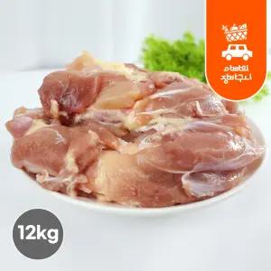 닭정육 12kg 순살 뼈없는 냉동 닭다리살 브라질산 태국산